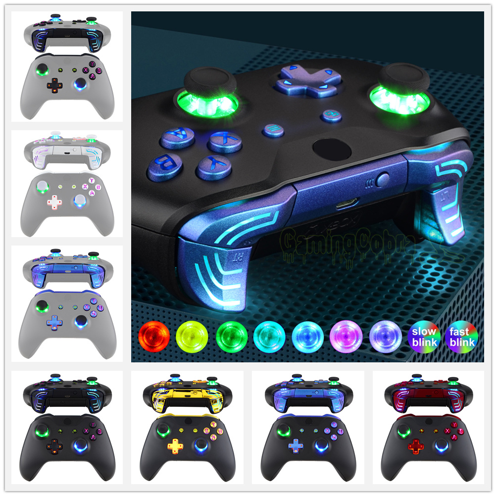 Retro Gaming Xbox One - eXtremeRate Luminated DTFS (DTF 2.0) LED