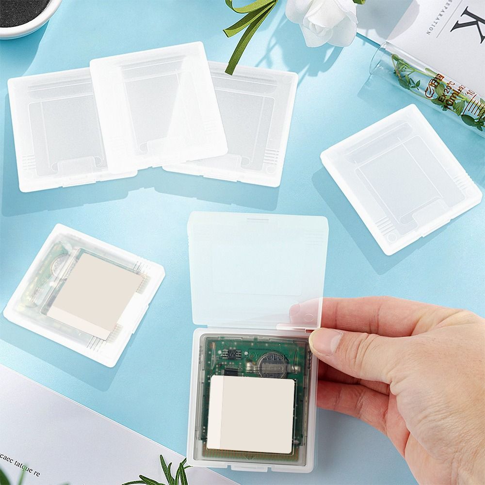 Game Cartridge Case - 2PCS Plastic Game Cartridge Case Clear