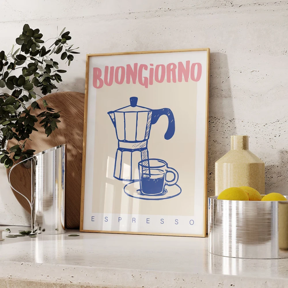 Retro Gaming Pictures - Modern Coffee Espresso Wall Art Prints