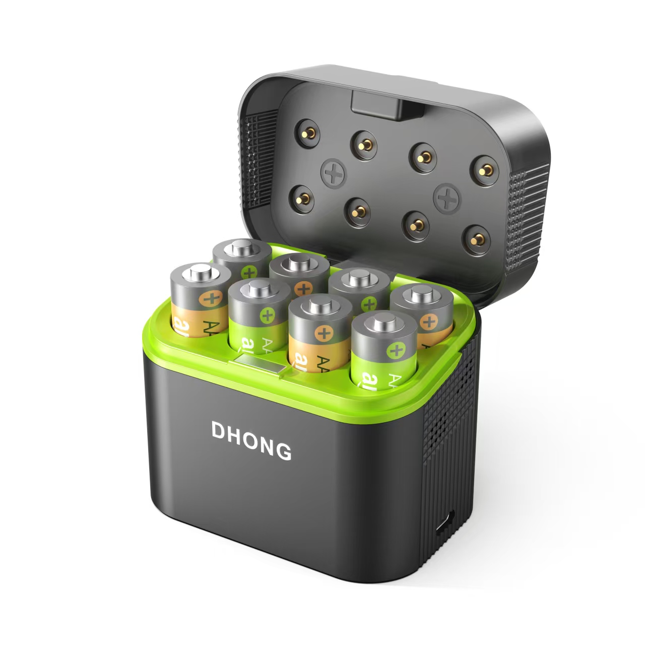 Rechargeable Battery Aa - AA 1.5V Smart Charging Compartment 8-Slot