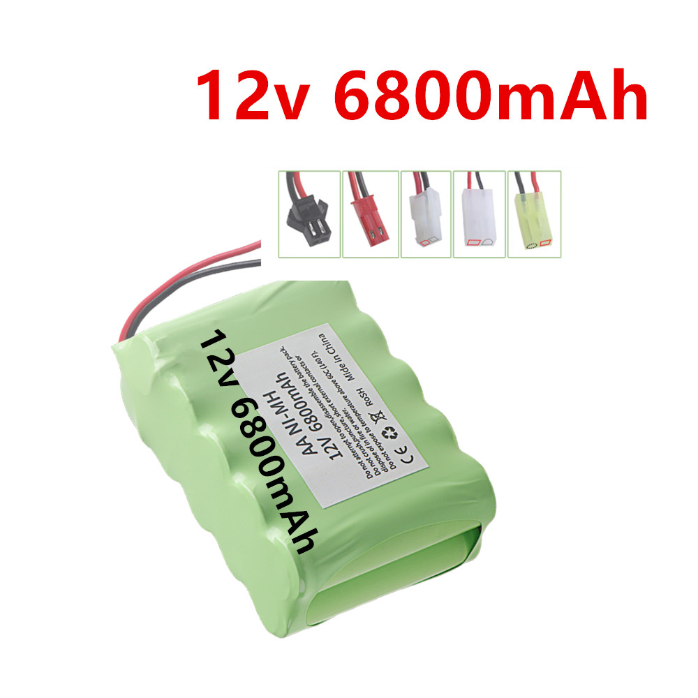 Rechargeable Battery Aa - 12v 6800mAh NI-MH Rechargeable Battery With