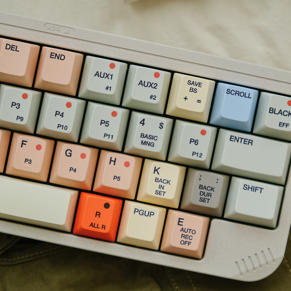 FBB Keycaps S9000 Retro Style  - огляд і ціна Retro Gaming Keyboard
