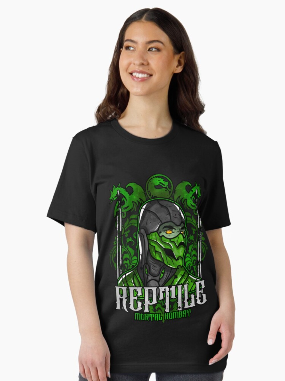 Mortal Kombat Reptile Portrait - огляд і ціна Retro Gaming Aesthetic