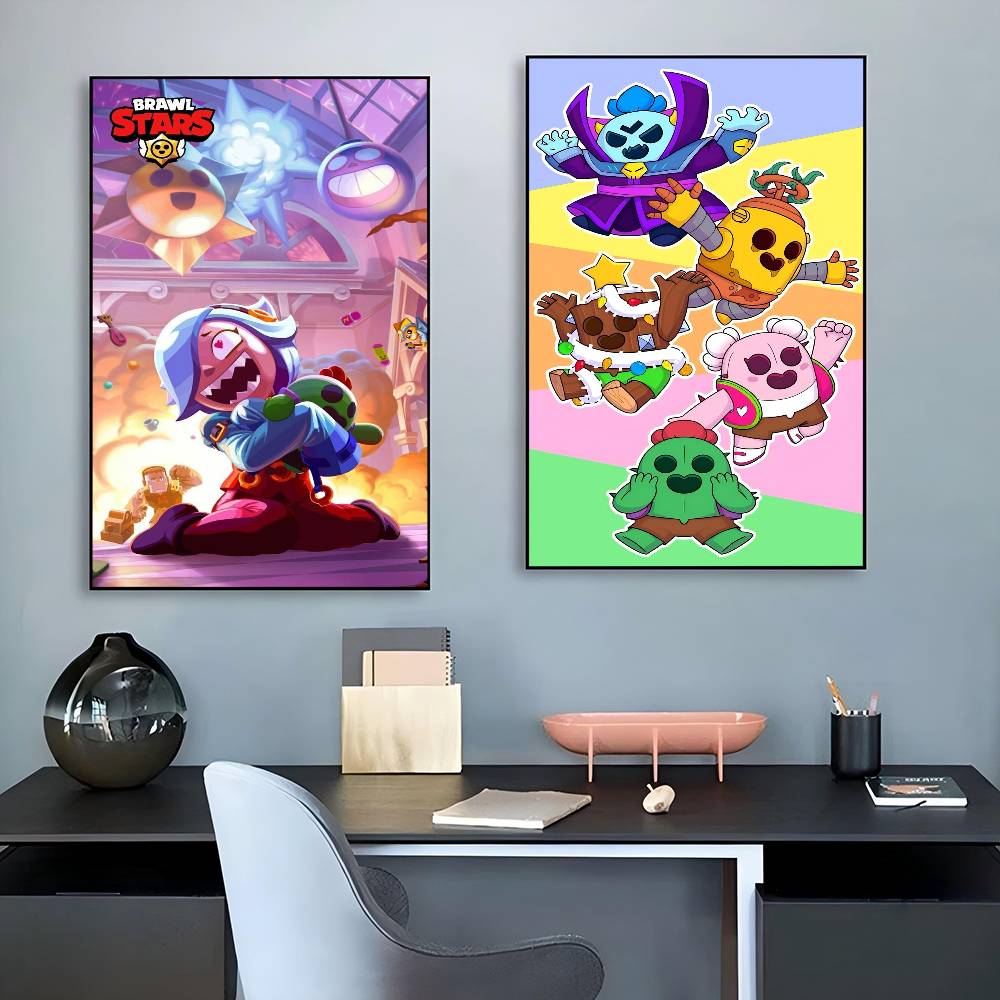 Anime Game Brawl Stars Movie S - огляд і ціна Retro Gaming Aesthetic
