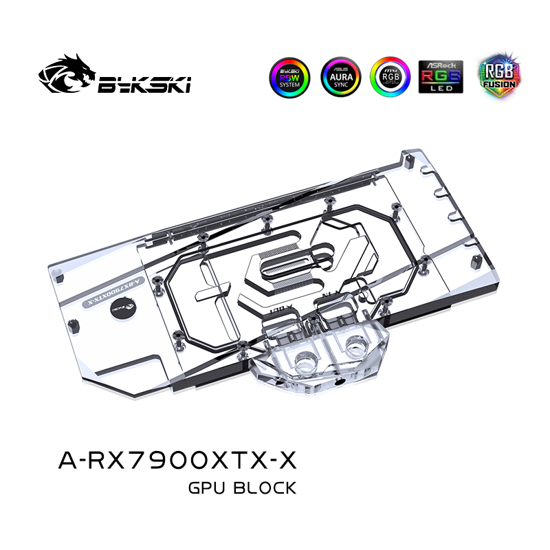 Bykski A-RX7900XTX-X Water Blo - огляд і ціна Amd Vga Rx 7900 Xtx