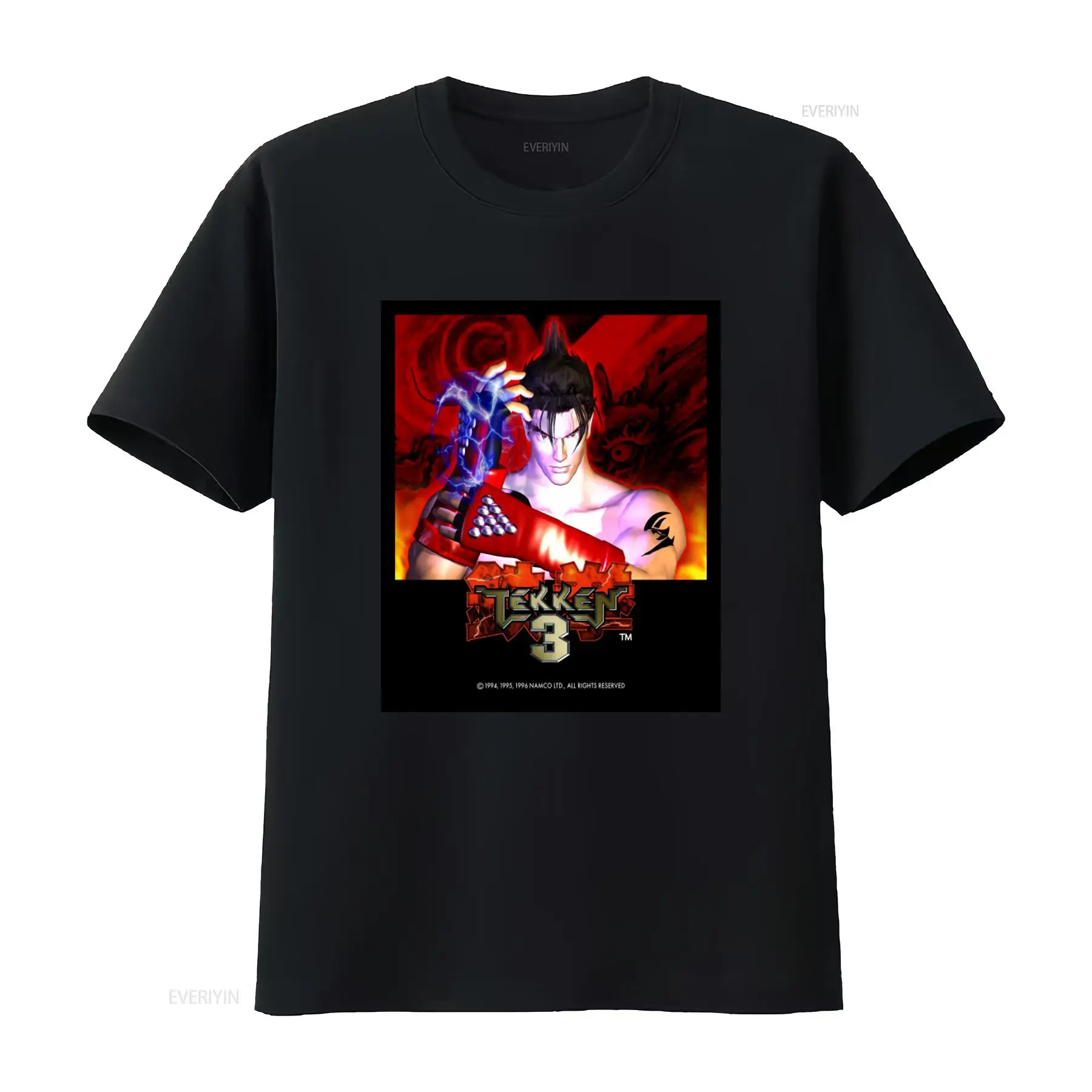 Vintage Tekken 3 Fighting Vide - огляд і ціна Retro Gaming T Shirt