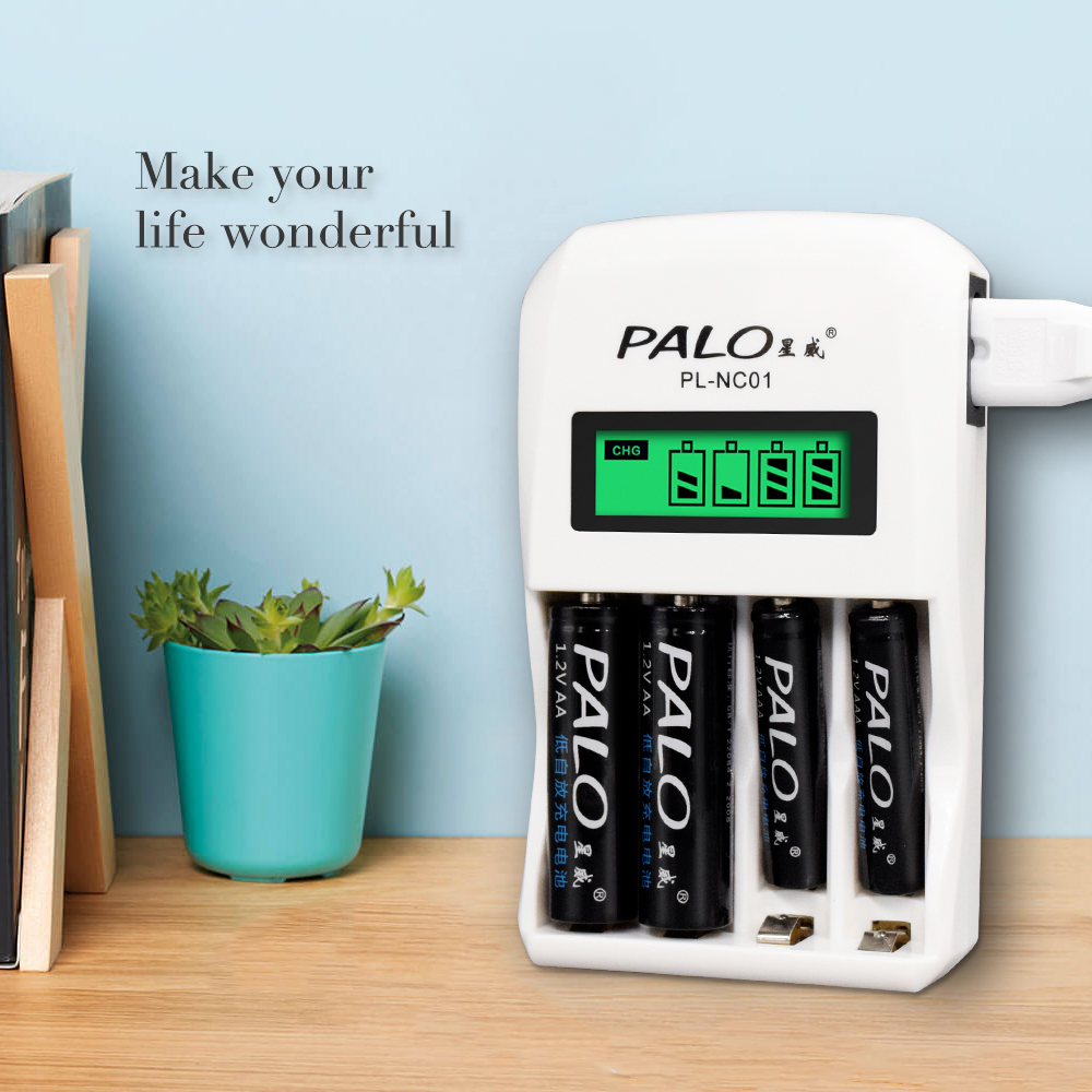 PALO 1.2V Battery Charger 4 Sl - огляд і ціна Rechargeable Battery Aa