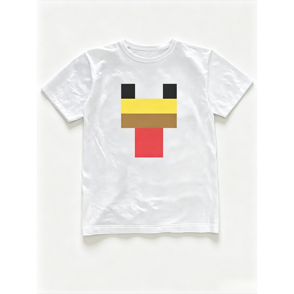 Minimal Pixel Chicken Face Gra - огляд і ціна Retro Gaming T Shirt