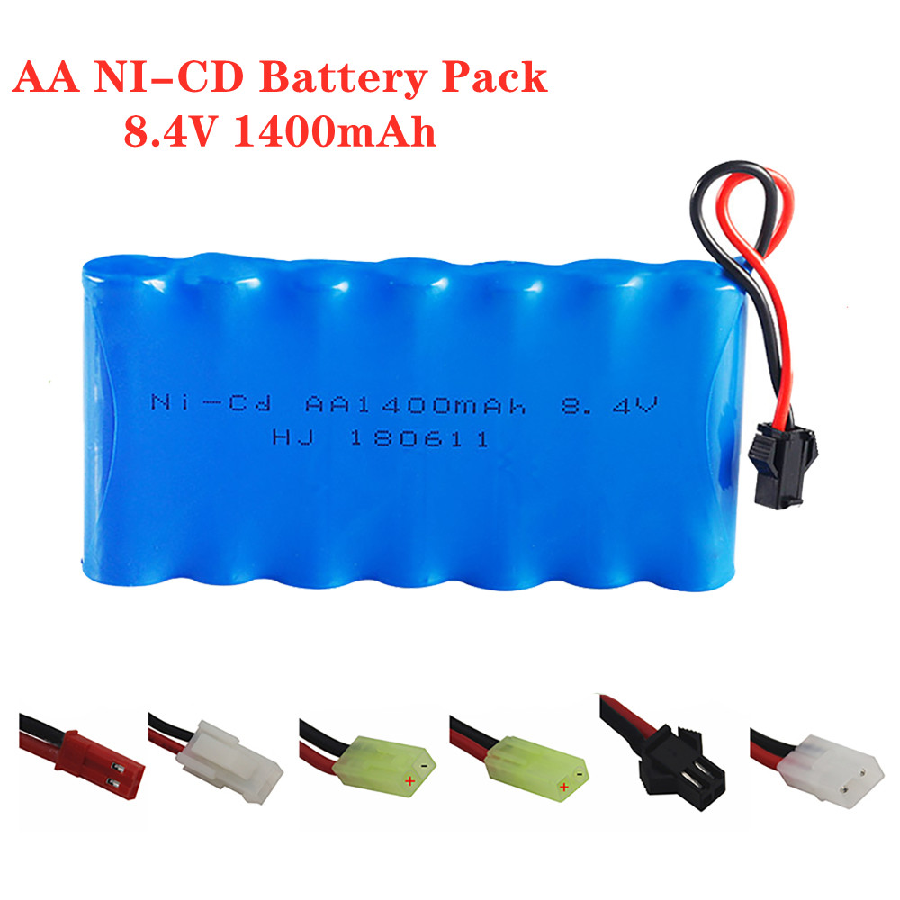 8.4V 1400mah Ni-CD Rechargeabl - огляд і ціна Rechargeable Battery Aa