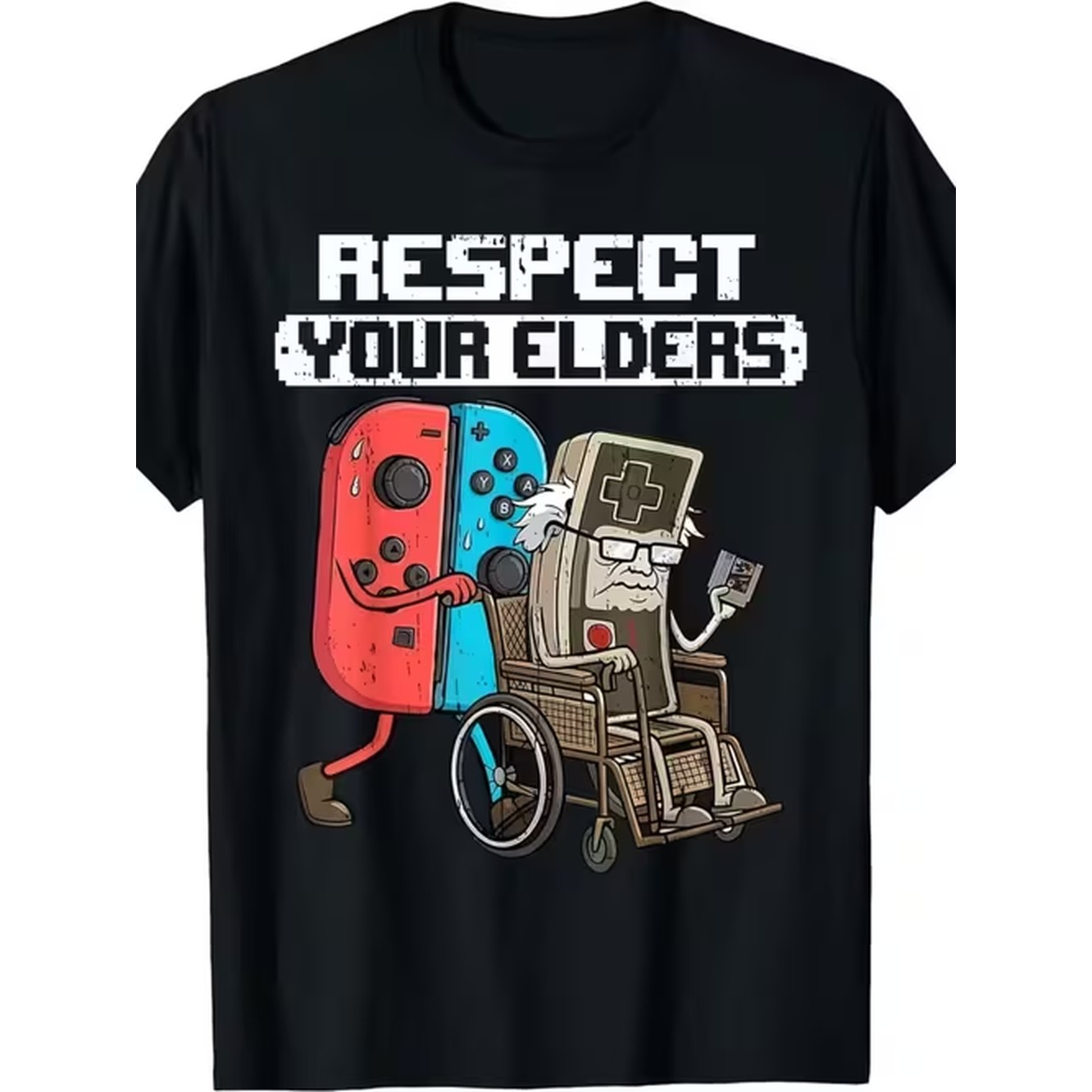 Mens Pattern T Shirt Theme Eld - огляд і ціна Retro Gaming T Shirt