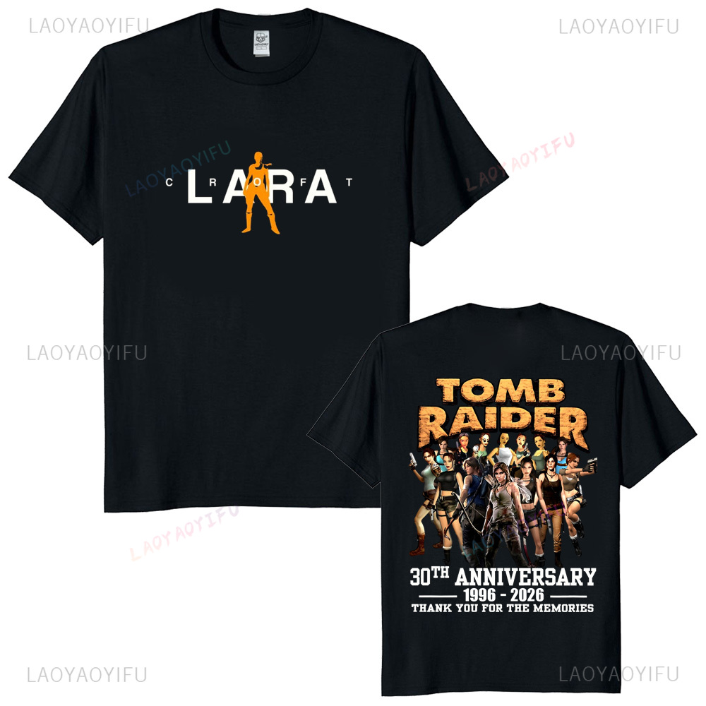 Tomb Raider 30th Anniversary U - огляд і ціна Retro Gaming T Shirt