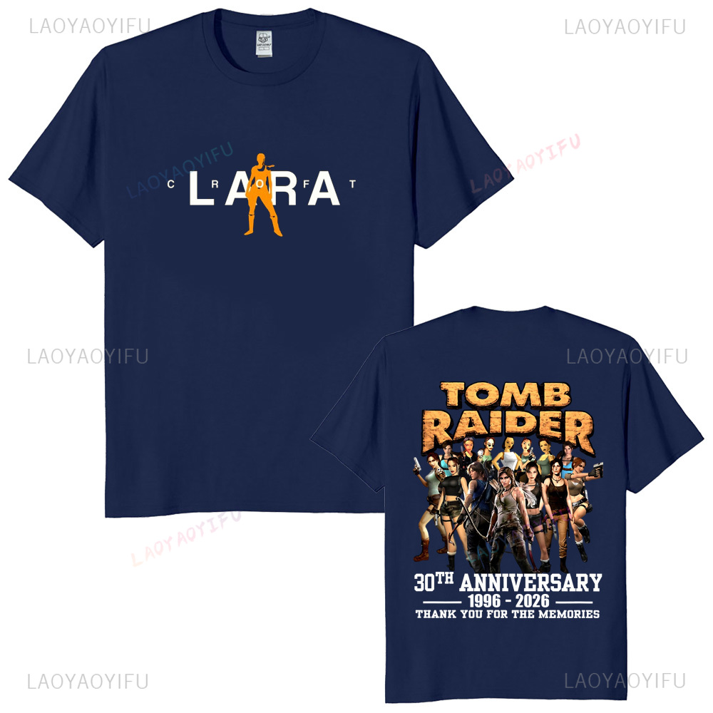 Tomb Raider 30th Anniversary U - огляд і ціна Retro Gaming T Shirt