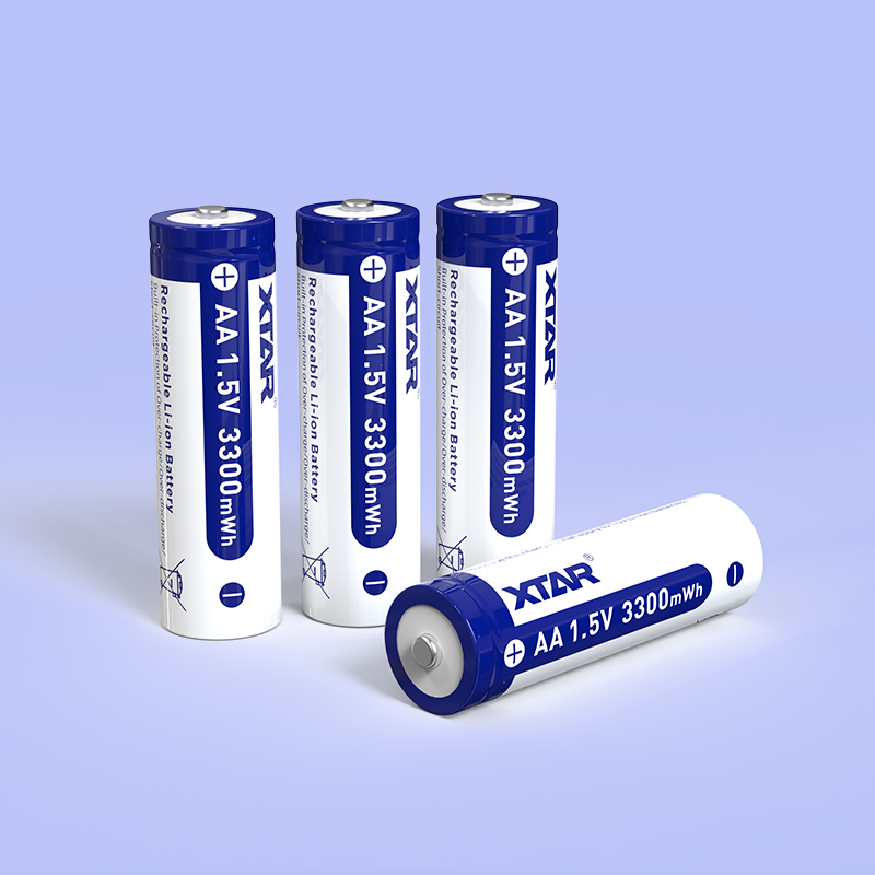1-8 Pack XTAR 1.5V AA 3300mWh  - огляд і ціна Rechargeable Battery Aa