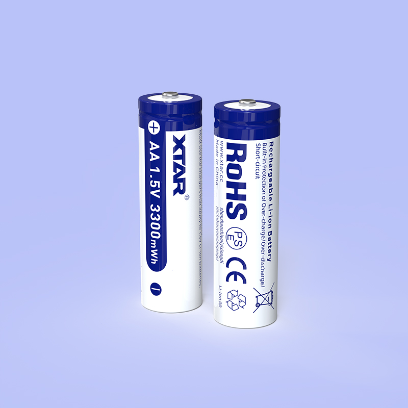 1-8 Pack XTAR 1.5V AA 3300mWh  - огляд і ціна Rechargeable Battery Aa