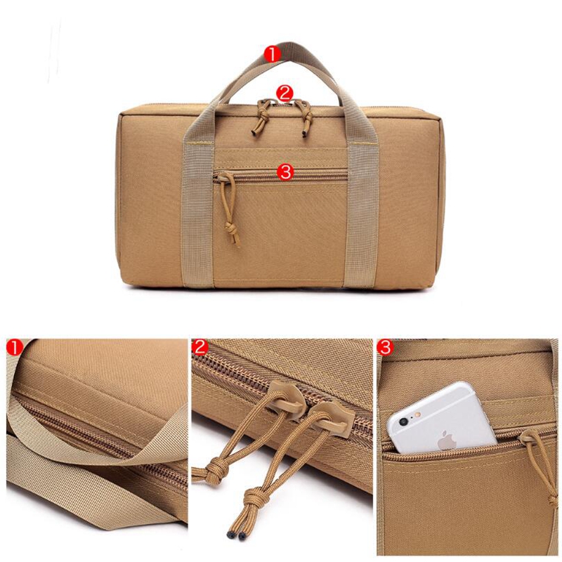 Tactical Pistol Gun Bag Case f - огляд і ціна Game Cartridge Case