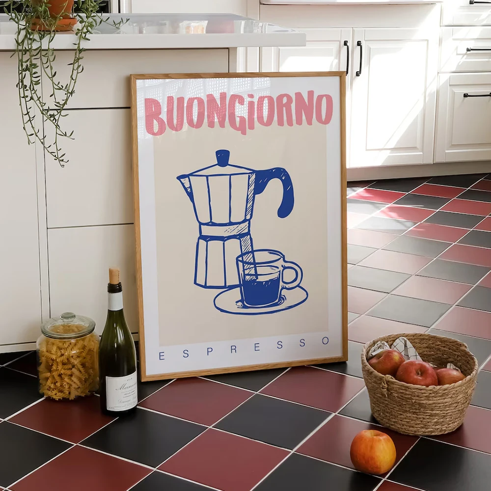 Modern Coffee Espresso Wall Ar - огляд і ціна Retro Gaming Pictures