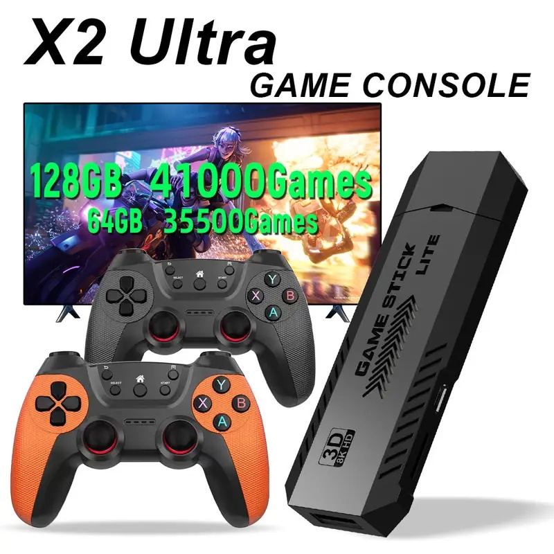 X2 Ultra Pro Retro Game Stick  - огляд і ціна Retro Gaming App