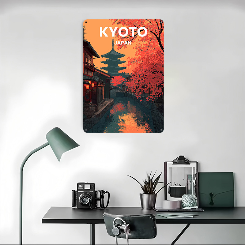 Kyoto Japan Pagoda Canal Metal - огляд і ціна Retro Gaming Kyoto
