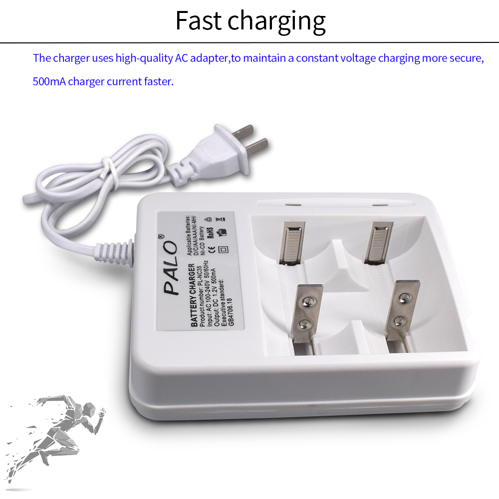 PALO Intelligent Smart Charger - огляд і ціна Rechargeable Battery Aa
