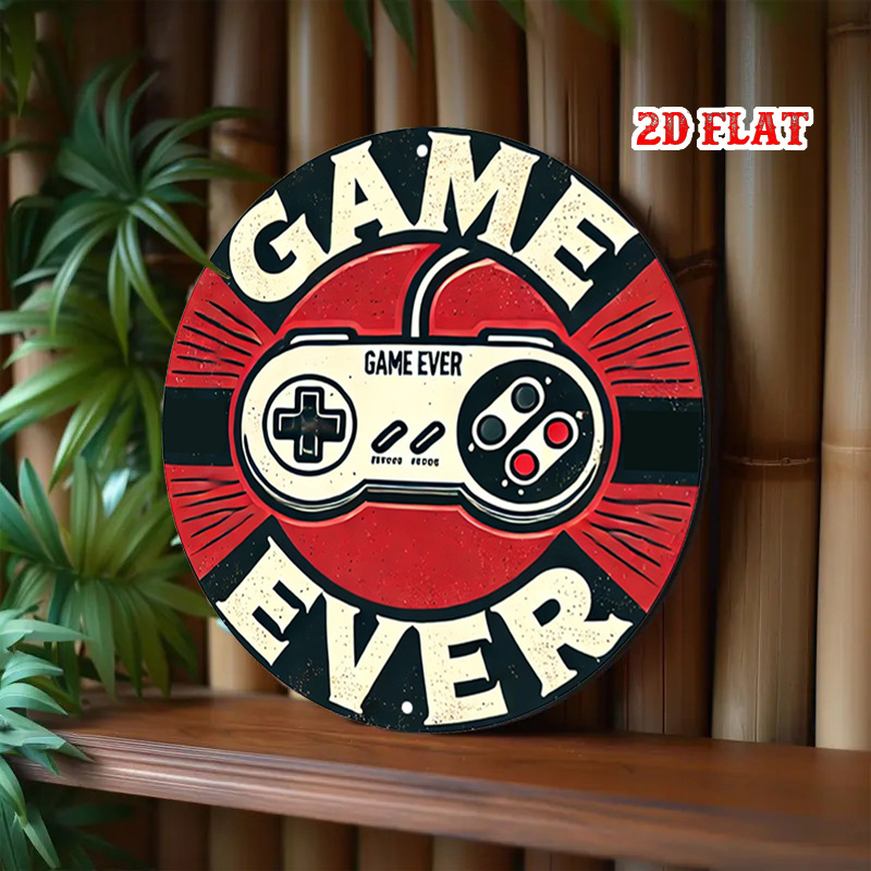 2D Flat 1pc Retro Gaming Round - огляд і ціна Retro Gaming Us