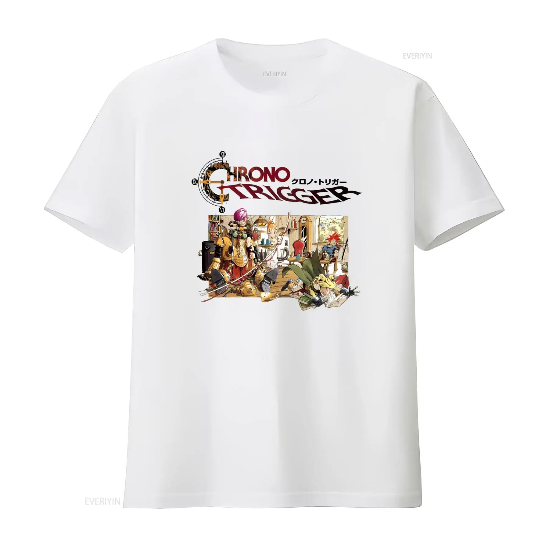 Chrono Trigger Video Game Logo - огляд і ціна Retro Gaming T Shirt