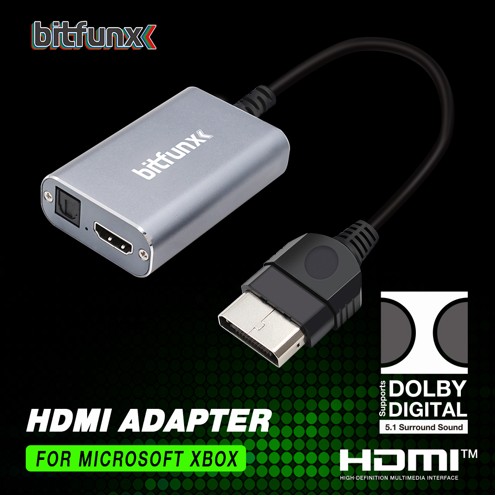 Bitfunx HDMI™ Adapter for XBOX - огляд і ціна Retro Gaming Play Zone