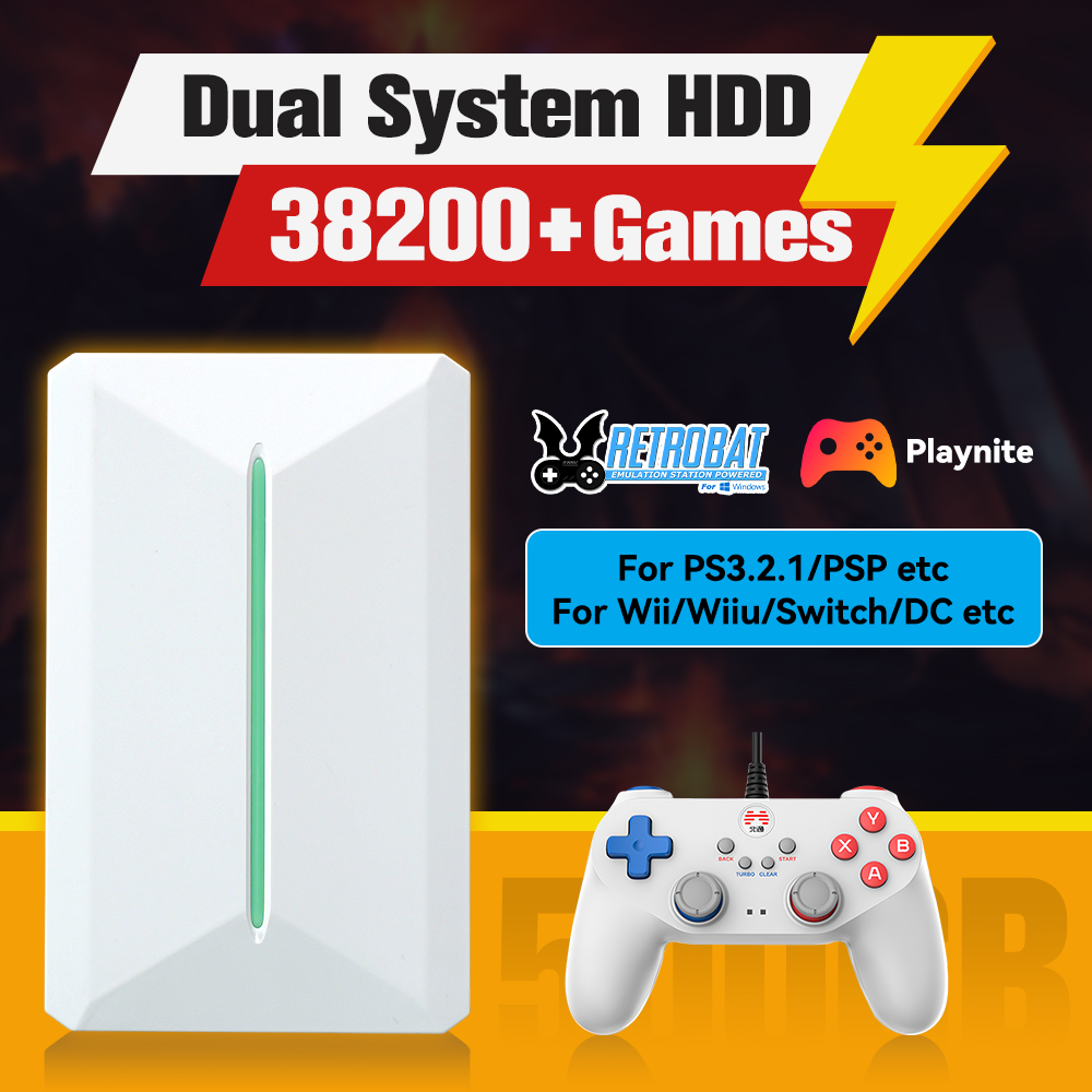 Retrobat＆Playnite System HDD R - огляд і ціна Retro Gaming Play Zone