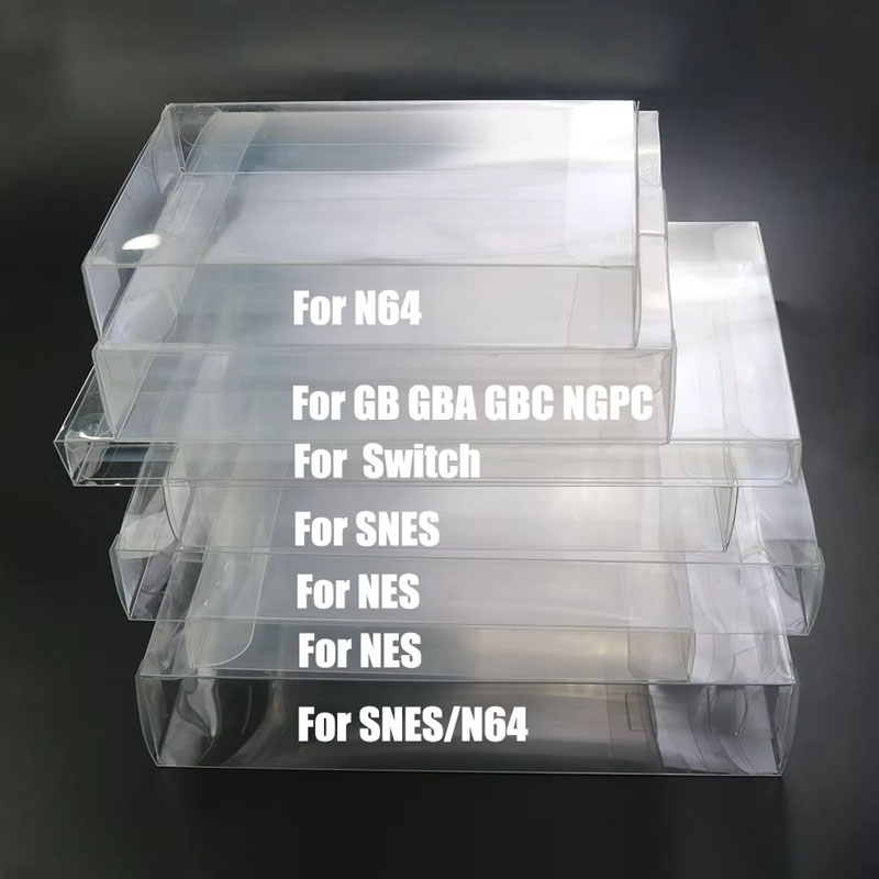 6PCS Clear Transparent Game Ca - огляд і ціна Retro Gaming Xbox One