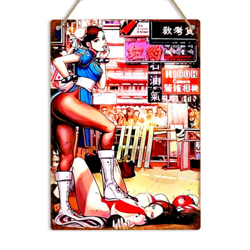 Chun Li Retro Gaming Metal Wal - огляд і ціна Retro Gaming Us