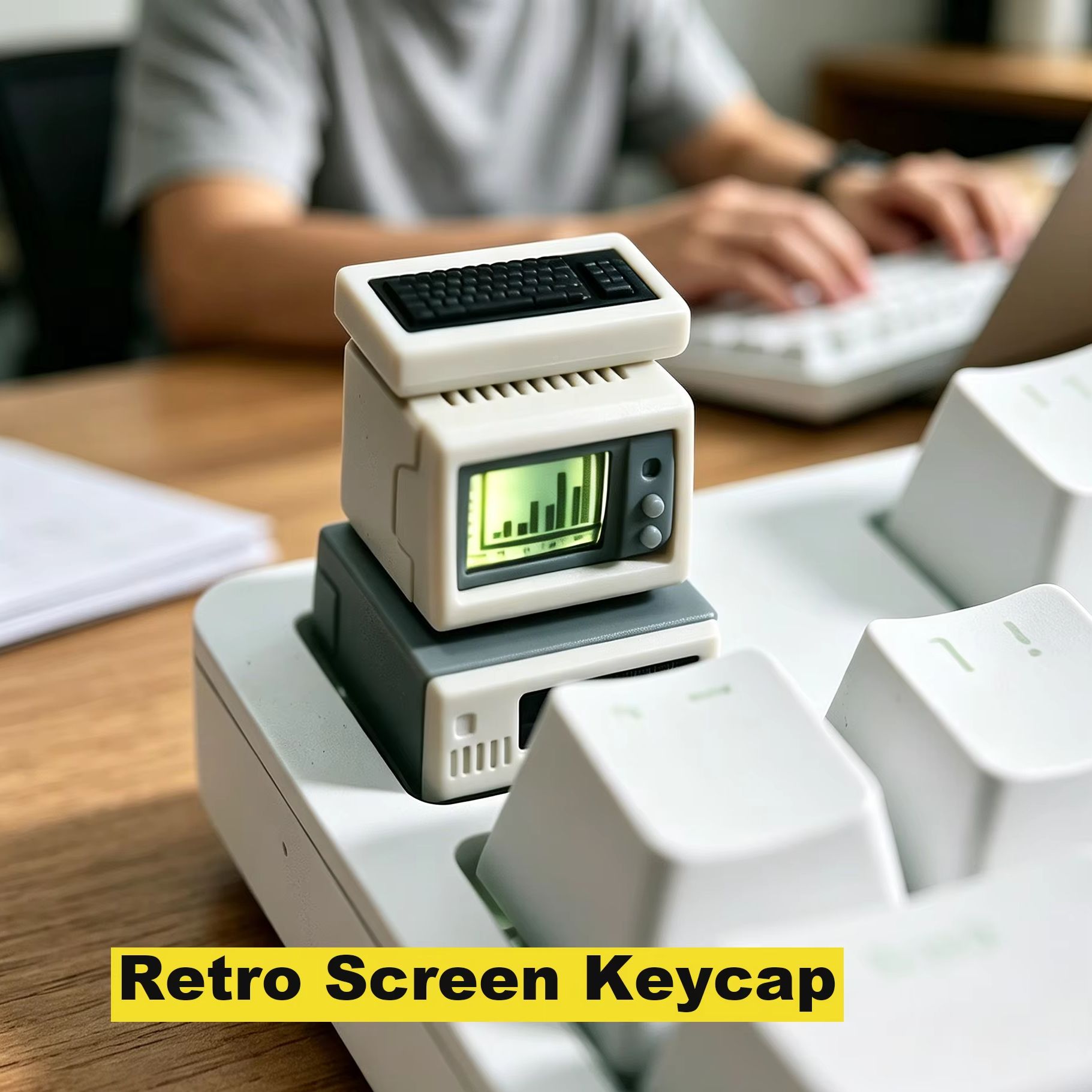 Retro Computer Keycap Backlit  - огляд і ціна Retro Gaming Keyboard