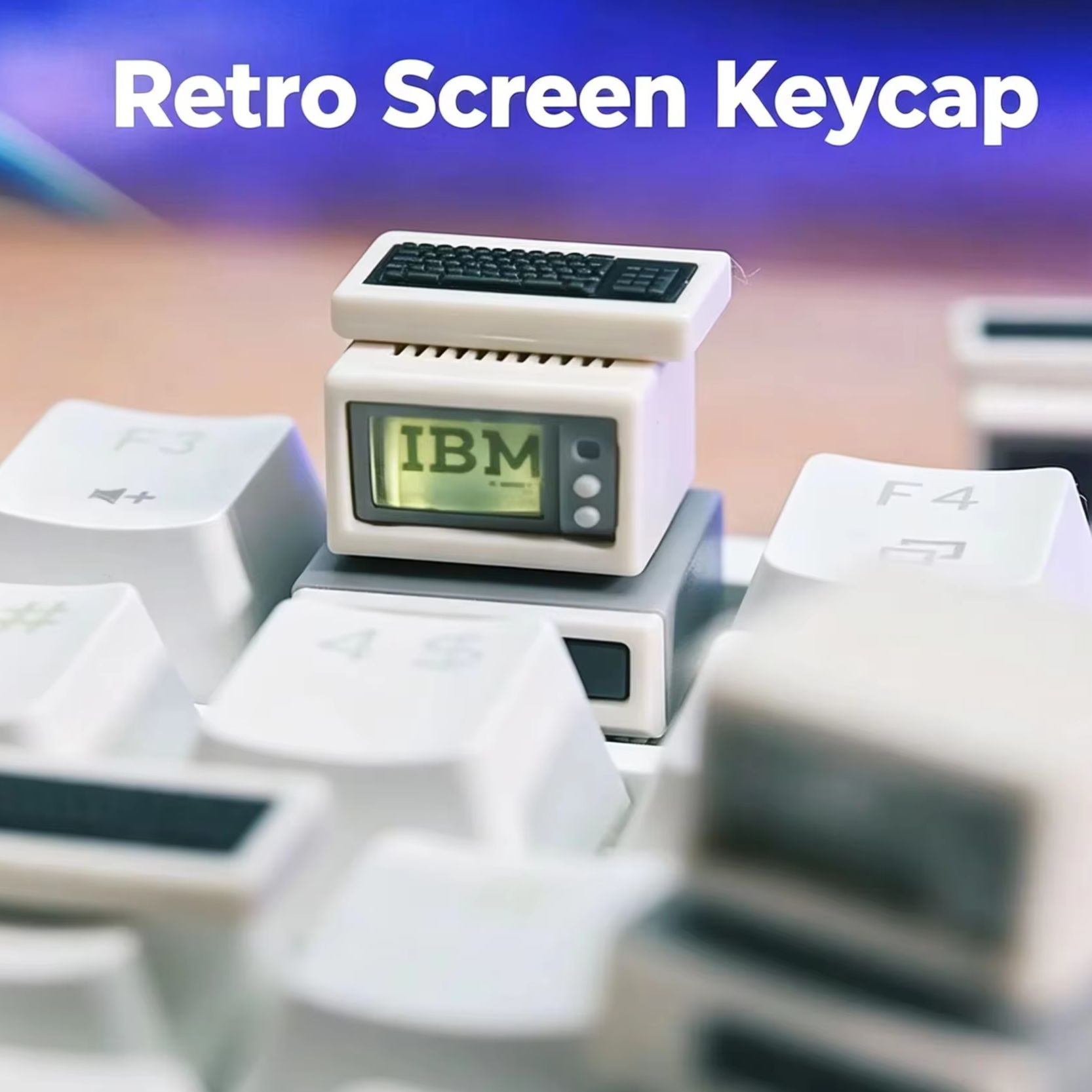 Retro Computer Keycap Backlit  - огляд і ціна Retro Gaming Keyboard