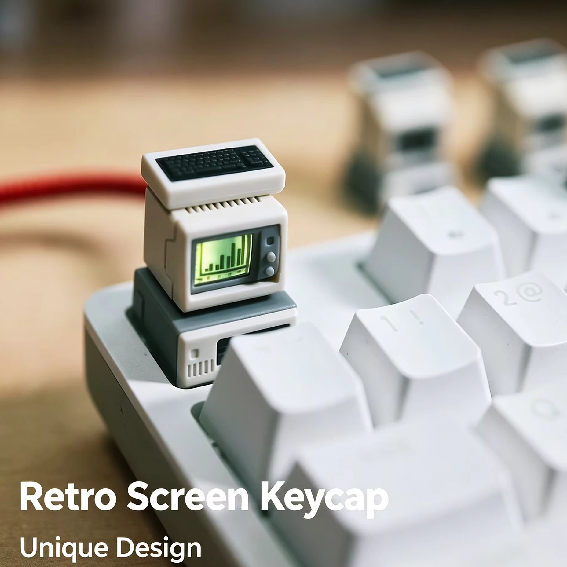 Retro Computer Keycap Backlit  - огляд і ціна Retro Gaming Keyboard