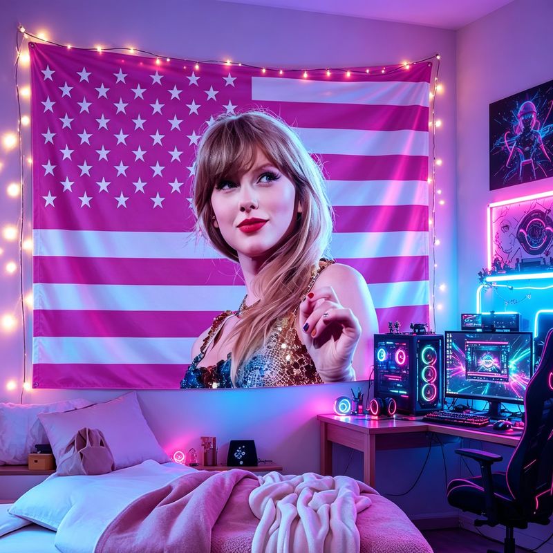 VIKAMA American Flag Female Si - огляд і ціна Retro Gaming Aesthetic