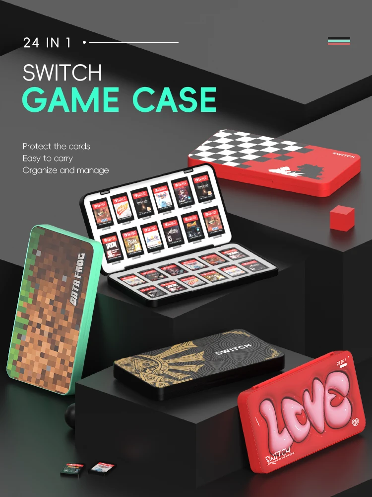 DATA FROG 24-in-1 Game Card Ho - огляд і ціна Game Cartridge Case