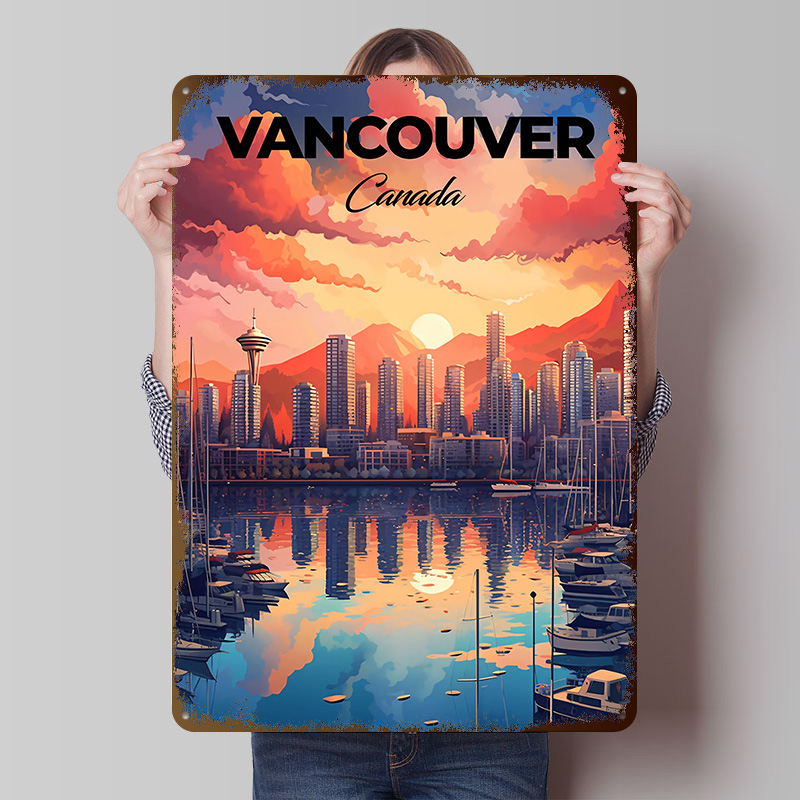 Vancouver Travel Print Printin - огляд і ціна Retro Gaming Vancouver