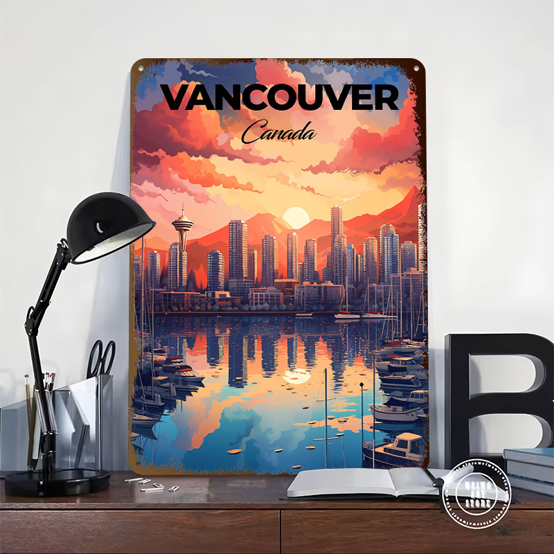 Vancouver Travel Print Printin - огляд і ціна Retro Gaming Vancouver