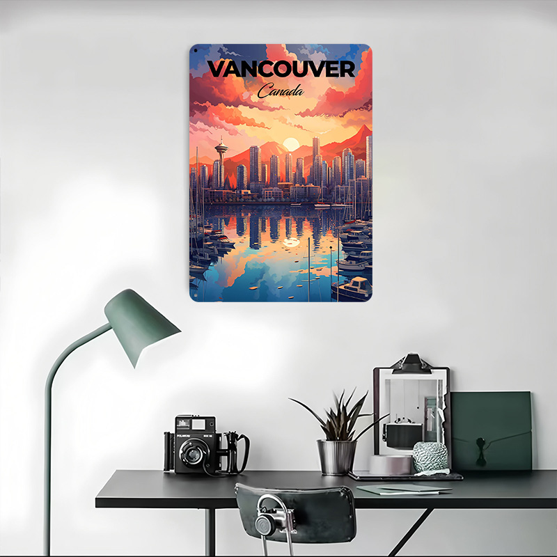 Vancouver Travel Print Printin - огляд і ціна Retro Gaming Vancouver