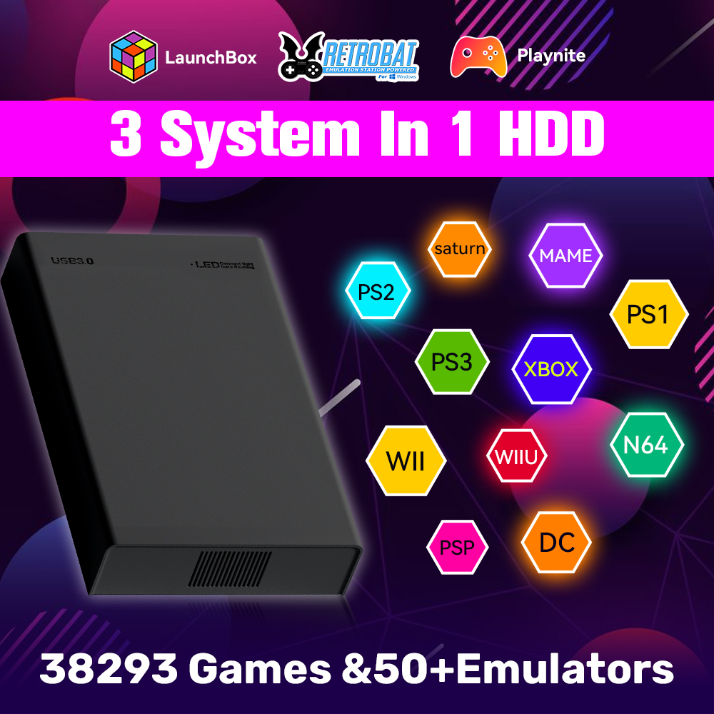 500G Retro Gaming HDD Video Ga - огляд і ціна Retro Gaming Play Zone