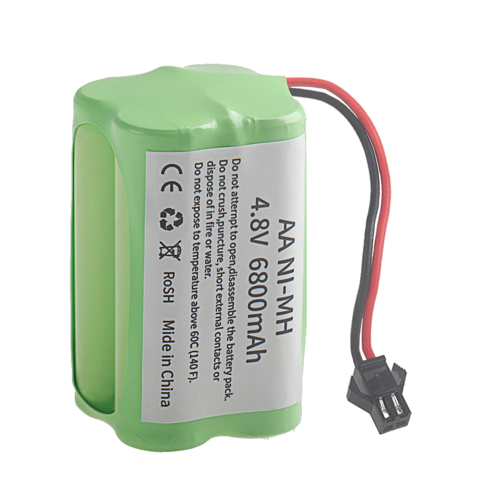 NI-MH 6800mAh 4.8V 4*AA Batter - огляд і ціна Rechargeable Battery Aa