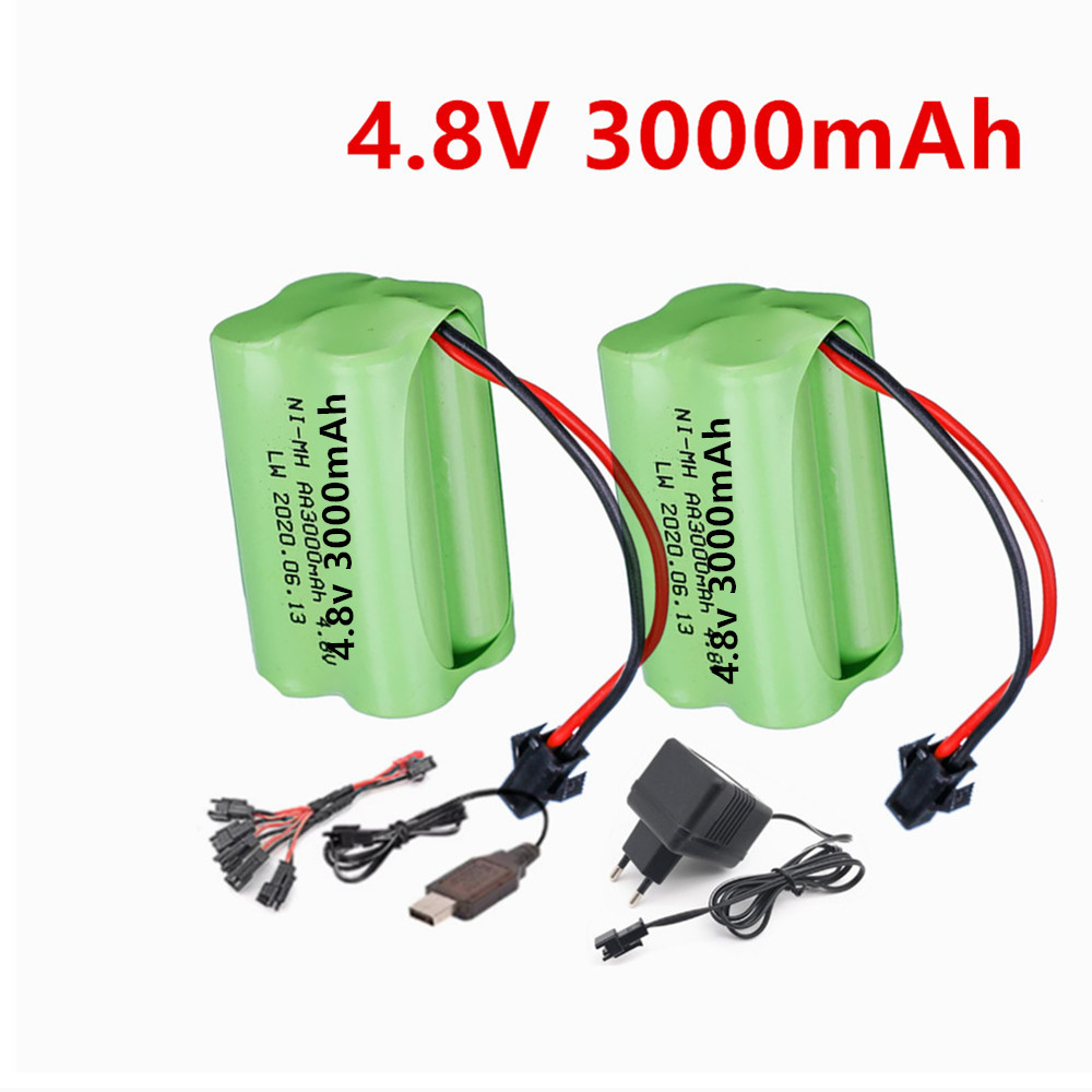 4.8v 3000mAh Rechargeable Batt - огляд і ціна Rechargeable Battery Aa
