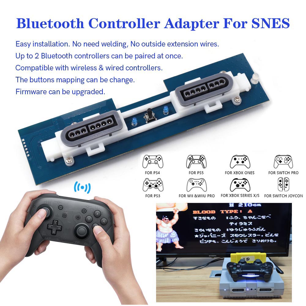 Retro Receiver For US SNES Blu - огляд і ціна Retro Gaming Xbox One