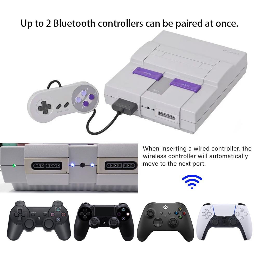Retro Receiver For US SNES Blu - огляд і ціна Retro Gaming Xbox One