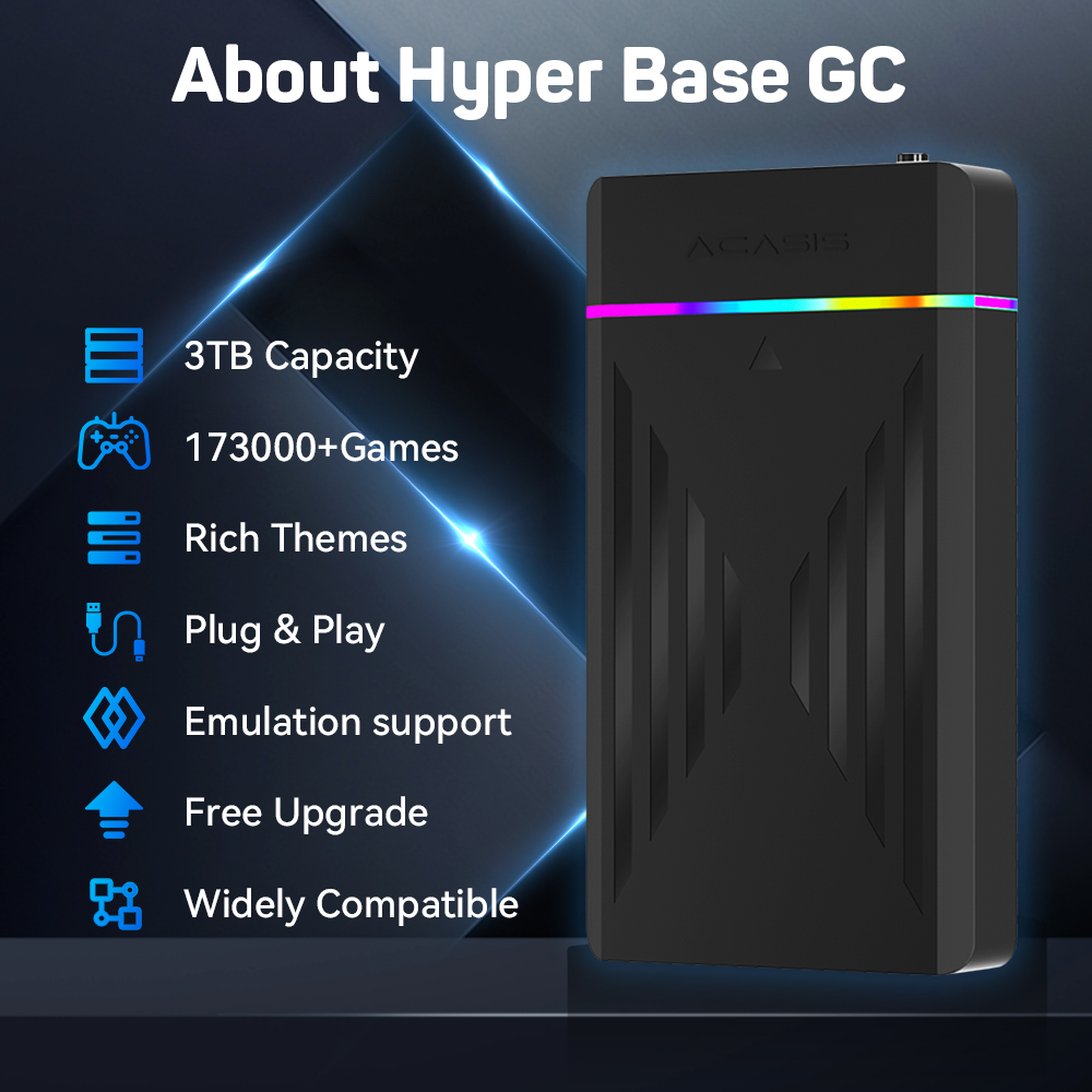 3TB Portable Gaming HDD Launch - огляд і ціна Retro Gaming Play Zone