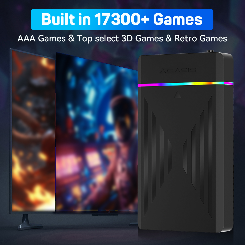 3TB Portable Gaming HDD Launch - огляд і ціна Retro Gaming Play Zone